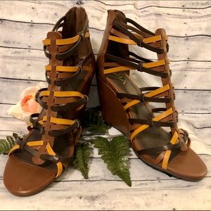 Mia Gladiator Wedge Sandal